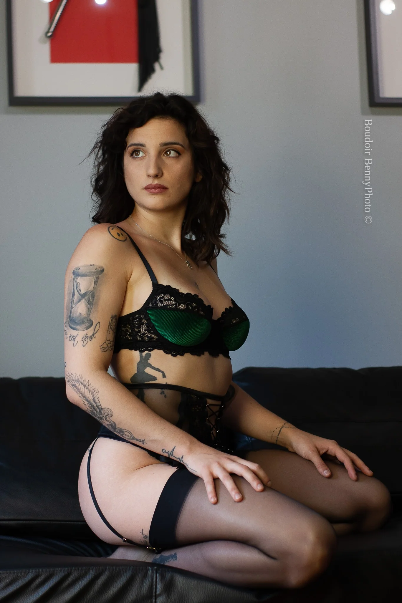 ... waiting on the couch